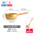 16cm deep wooden handle snow pan